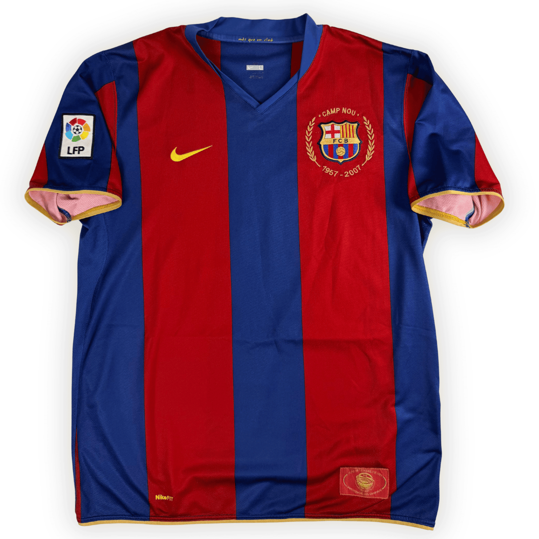 2006-07 FC BARCELONA LA LIGA HOME SHIRT MESSI #19 - (L) - Back