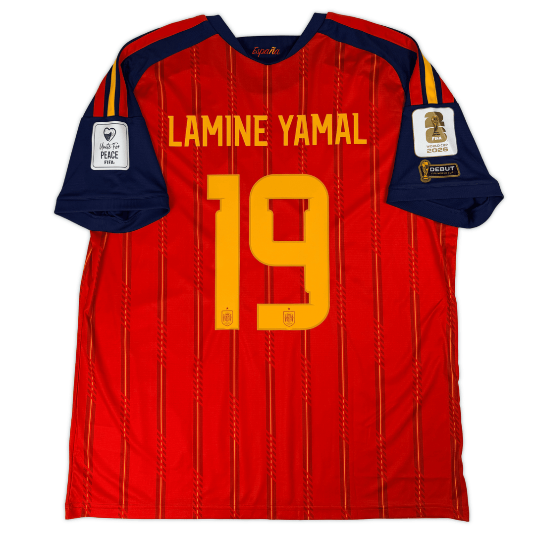 2026 SPAIN HOME 'FIRST ROUND' LAMINE YAMAL JERSEY
