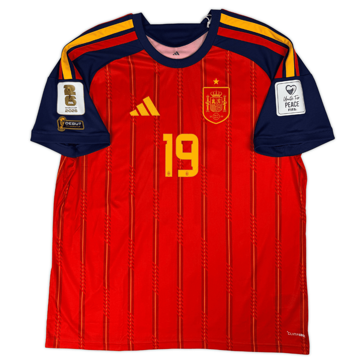 2026 SPAIN HOME 'FIRST ROUND' LAMINE YAMAL JERSEY