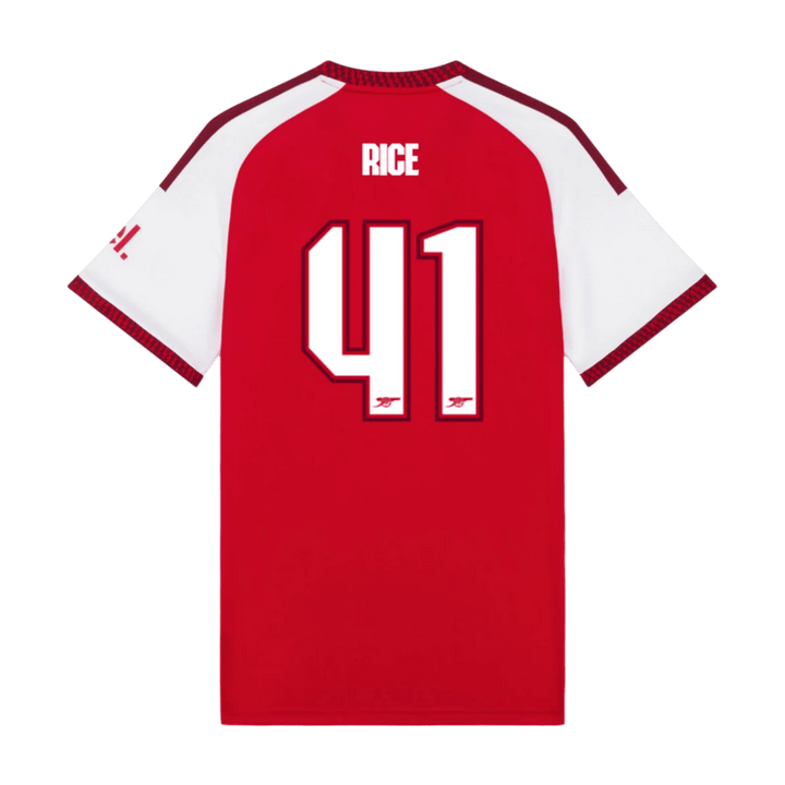 26/27 ARSENAL HOME RICE 41 JERSEY - Cup Font
