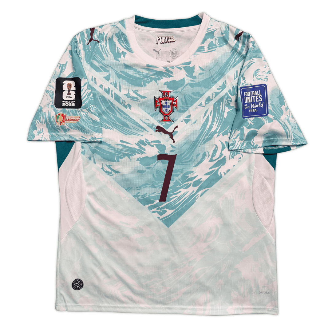 2026 WORLD CUP PORTUGAL AWAY Rof32 RONALDO JERSEY