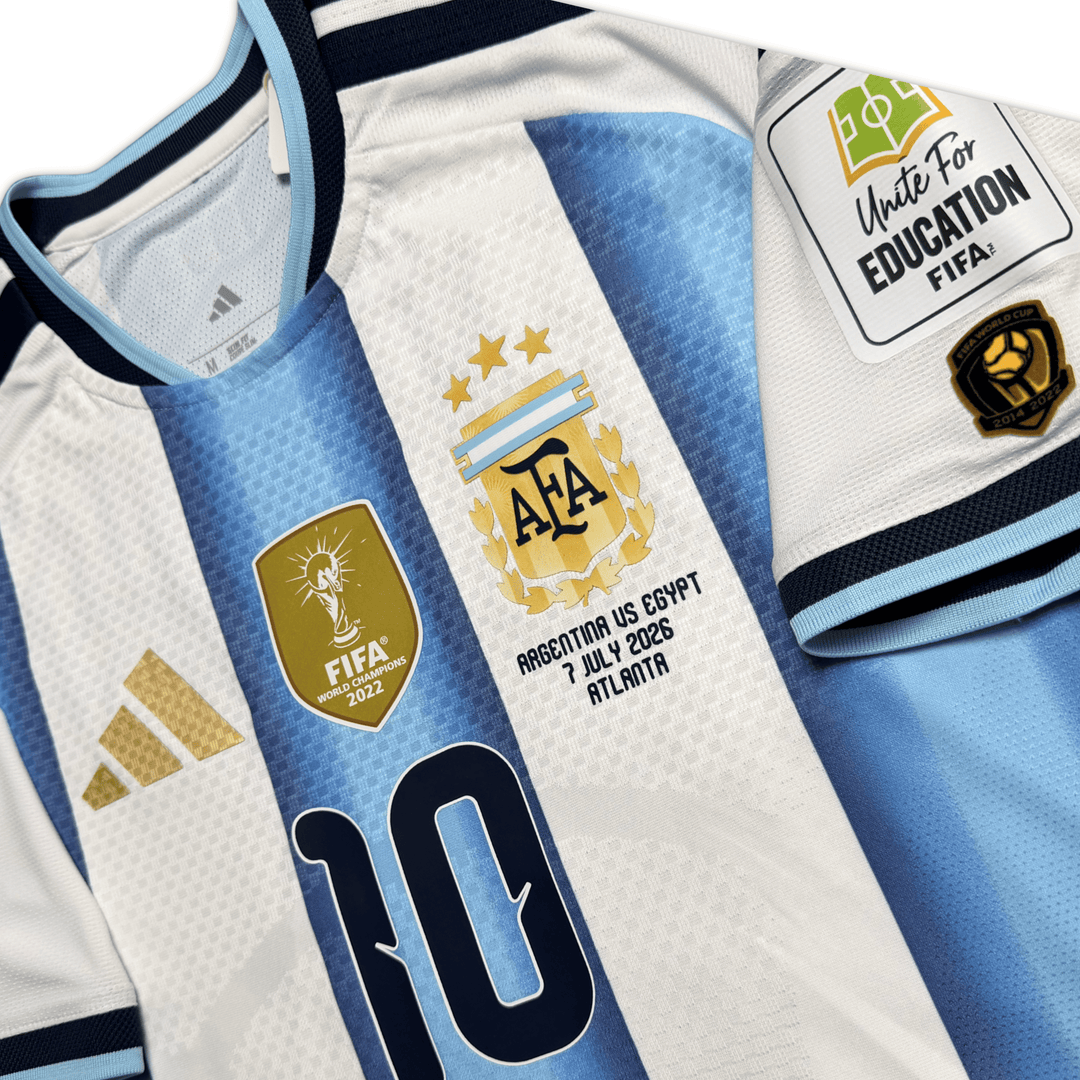 2026 ARGENTINA HOME 'Rof16' MESSI AUTHENTIC JERSEY