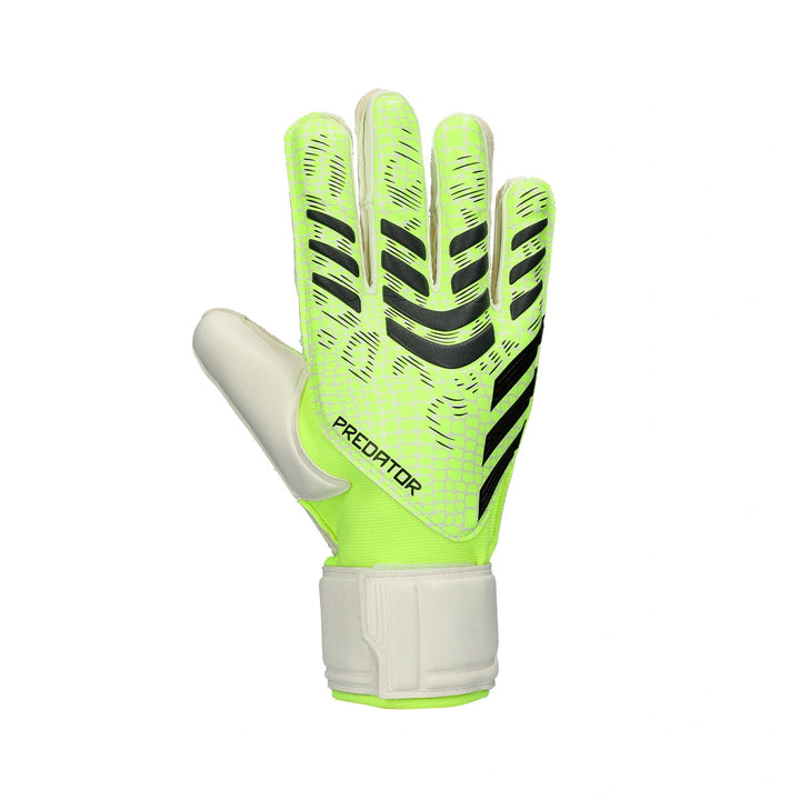 adidas PREDATOR MATCH FINGERSAVE GLOVES - Lucid Lemon/ White
