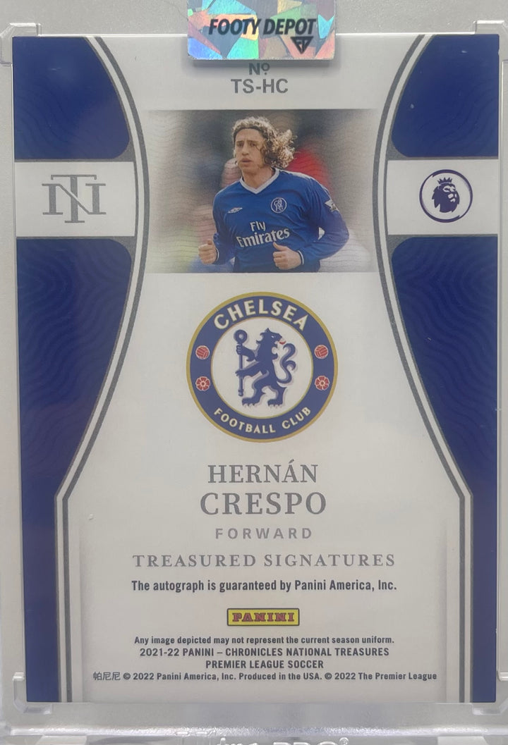 21/22 Panini Treasured Signatures Hernan Crespo Auto #10/39