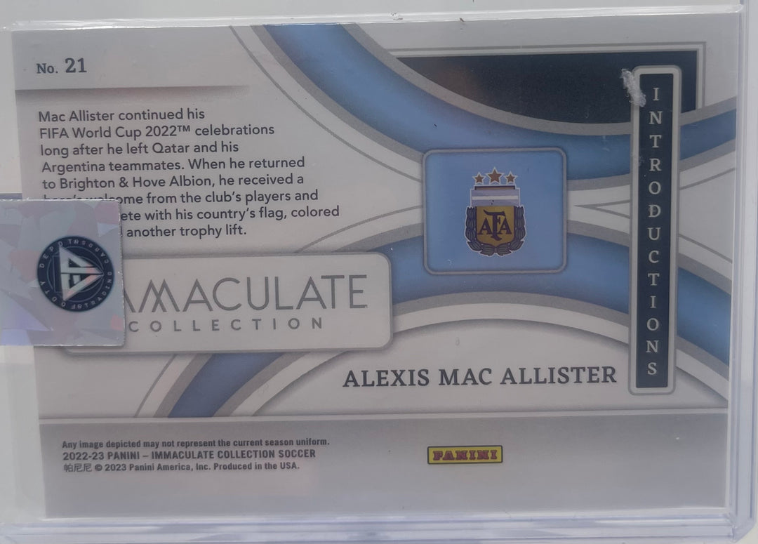 22/23 Immaculate Introductions Mac Allister #1/10