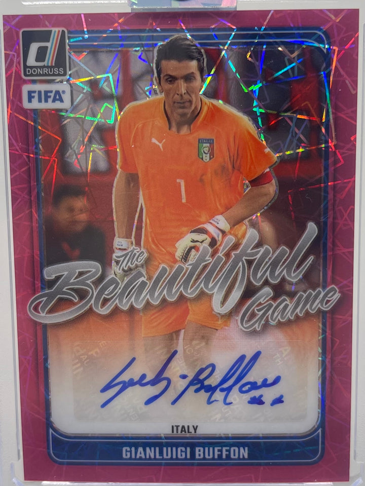 24/25 Donruss "The Beautiful Game' Gianluigi Buffon AUTO