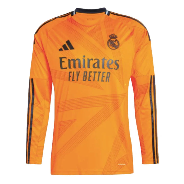 24/25 REAL MADRID AWAY LONG SLEEVE JERSEY