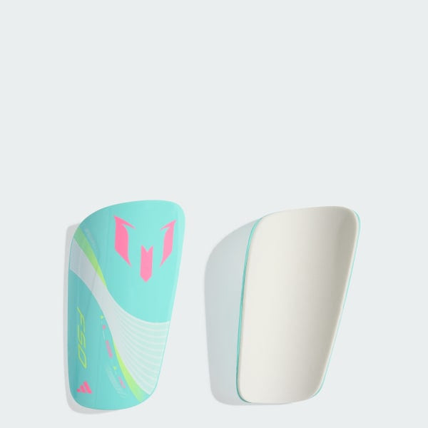 MESSI SG CLUB SHINGUARDS - White / Flash Aqua