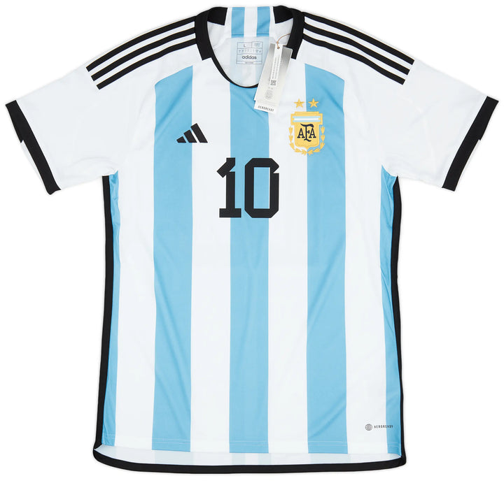 2022-2023 ARGENTINA HOME SHIRT MESSI #10